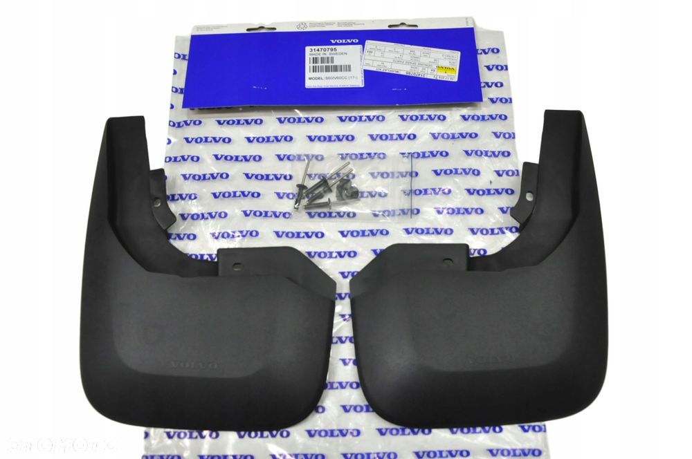 VOLVO V60CC tylne chlapacze komplet oryginal OE 31470795 - 1