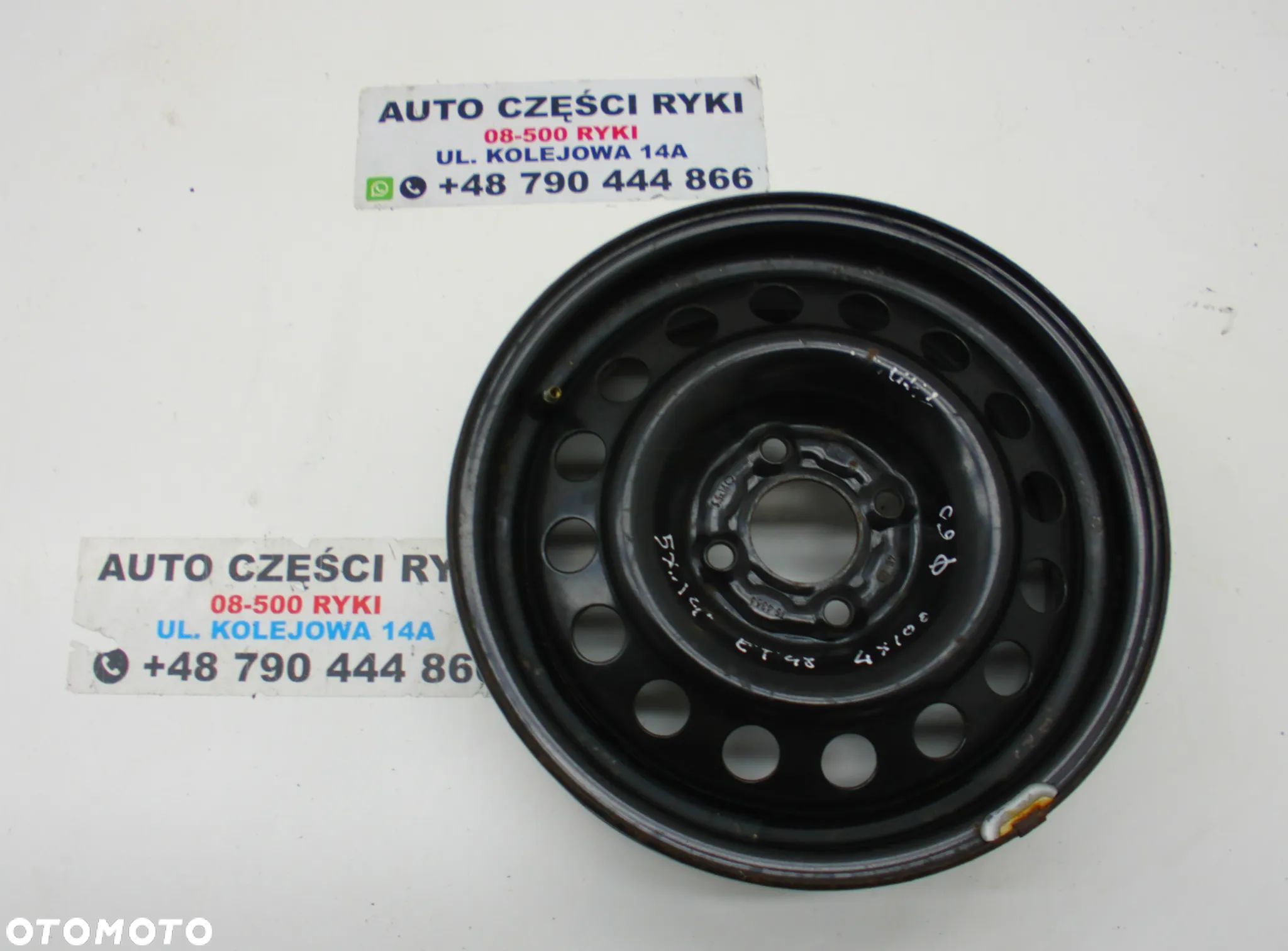 Renault Felga stalowa 5.5Jx15 4x100 et 48 Lublin - 1