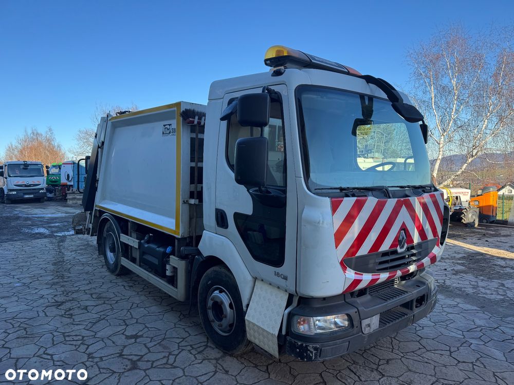 Renault Midlum 180 DXi śmieciarka gotowa do pracy - 3