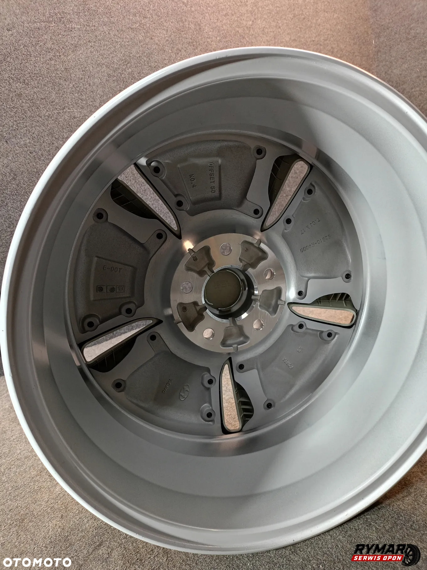 NOWE ALUFELGI 7X17" 5x114,3 ET50 ORYGINAŁ HYUNDAI KOMPLET OE - 4