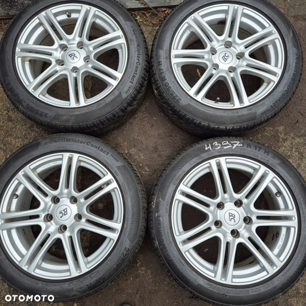 ZIMA KOŁA 5x120 BMW F30 F31 F32 F33 F36 X1 E84 E90 225/50 R17 czujniki