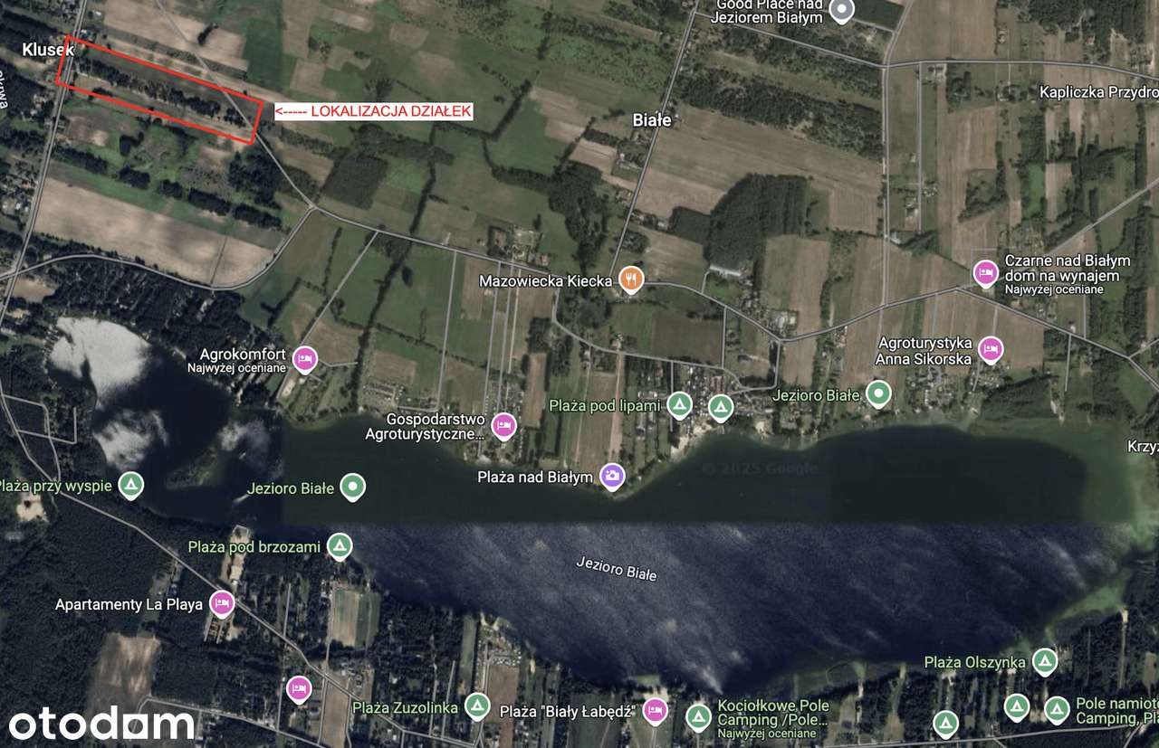 Działki budowlane przy jeziorze Białym - Pełny obrazek: 2/20
