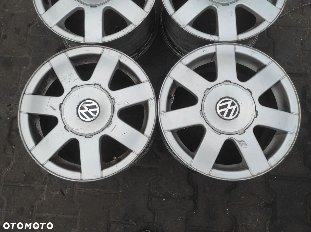 ORYGINALNE FELGI ALUFELGI KOŁA 5X112 7J R15 ET45 VW 3B0601025A WYSYŁKA !!!! - 3