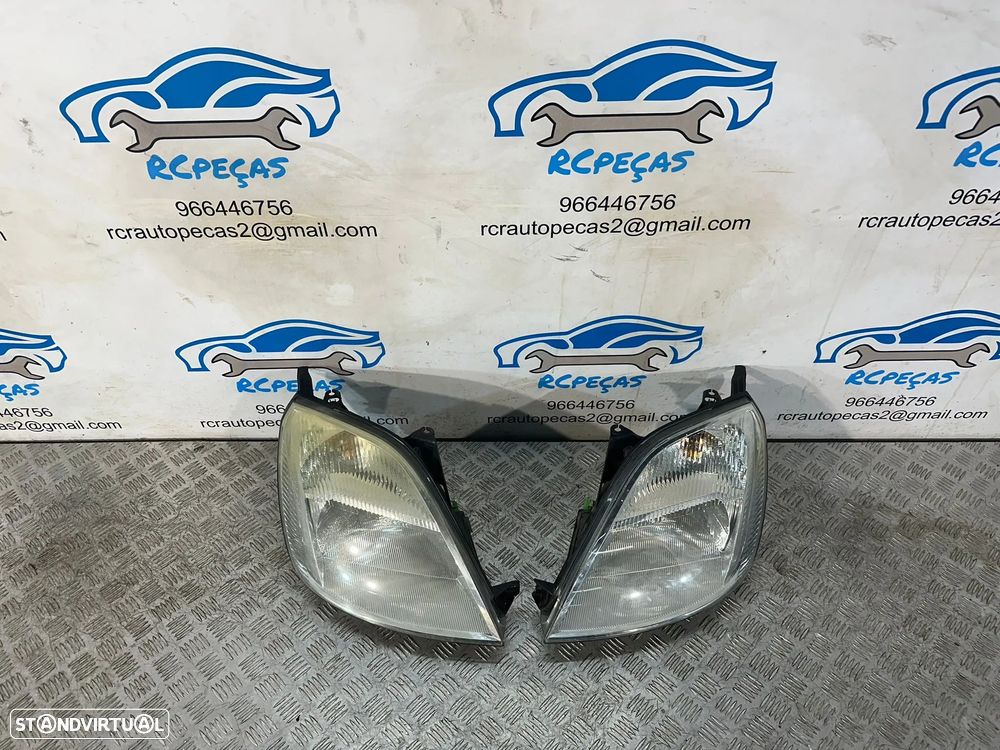Conjunto Farois Oticas Originais Ford Fiesta 5 MK5 2002 – 2008 2S6X-13W029-BJ / 2S6X-13W030-DE - 4