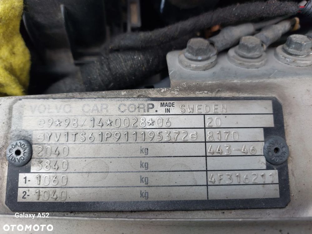 Zderzak VOLVO S80 2,4B 01R. maska,lampy,drzwi,klapa..... - 9