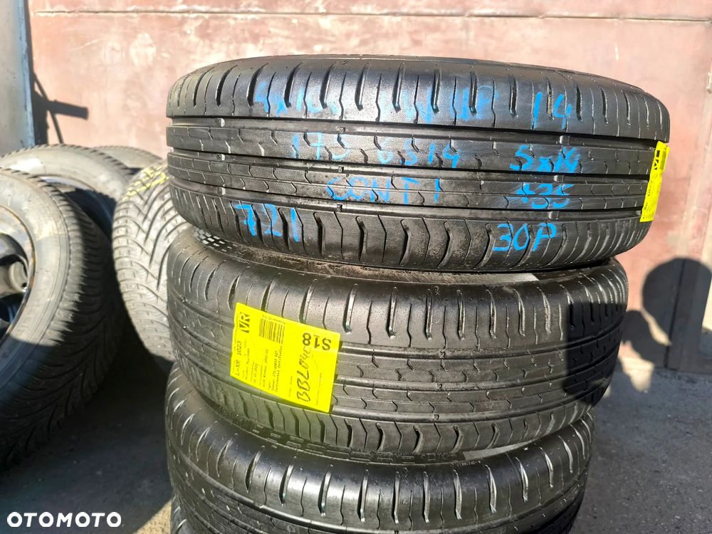 175/65R14 82T Opony Letnie Lato CONTINENTAL ContiEcoContact 3 7mm Legnica ALU-RAD 21r. DEMO J.NOWE 175/65 - 2