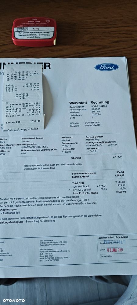 Ford Mondeo 2.0 EcoBoost Titanium - 24