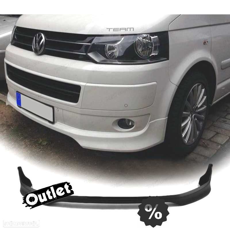 C010622C1 SPOILER LIP FRONTAL VOLKSWAGEN VW TRANSPORTER T5 03-14 SPORTLINE - 1