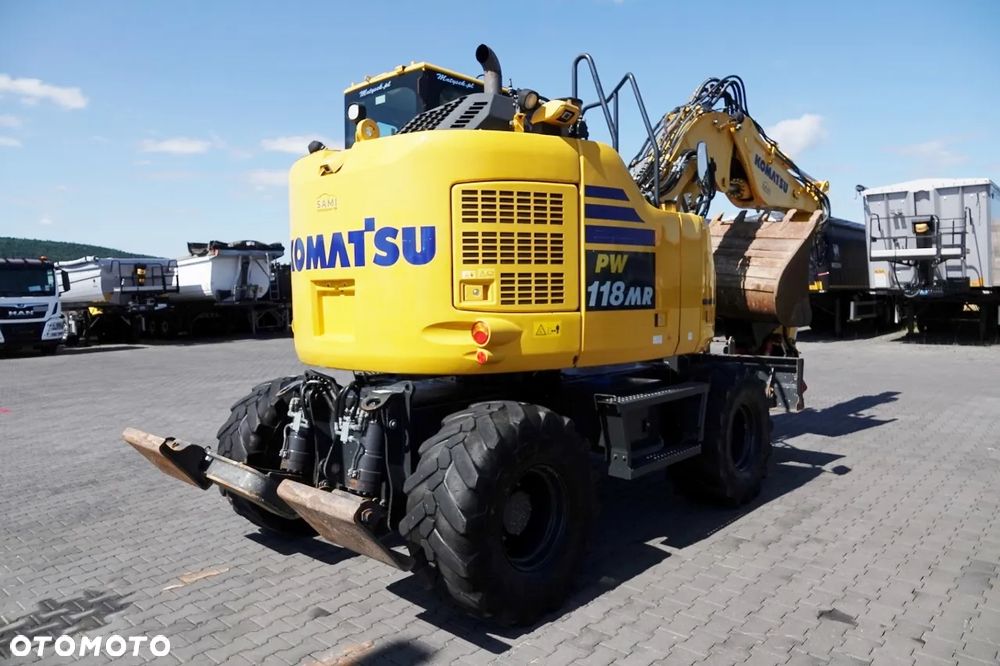 Komatsu PW 118 MR / KOPARKA KOŁOWA / 2019 ROK / TILT OBROTNICA / KAMERA / PO KONTRAKCIE SERWISOWYM - 9
