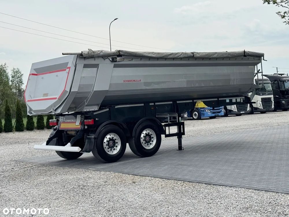 Schwarzmuller H-K SERIE/ WAGA 5600 kg / PODNOSZONA OŚ  / DMC 36000 KG / IDEALNY STAN - 7