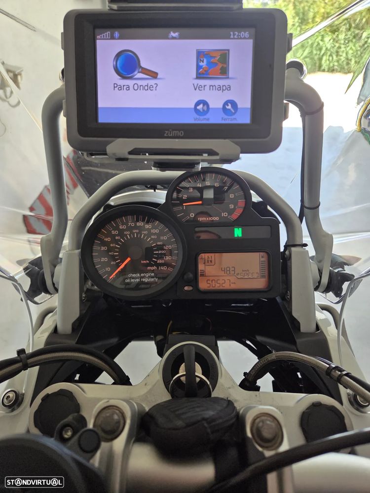 BMW R 1200 GS Adventure Alpine White / Sand Rover - 5