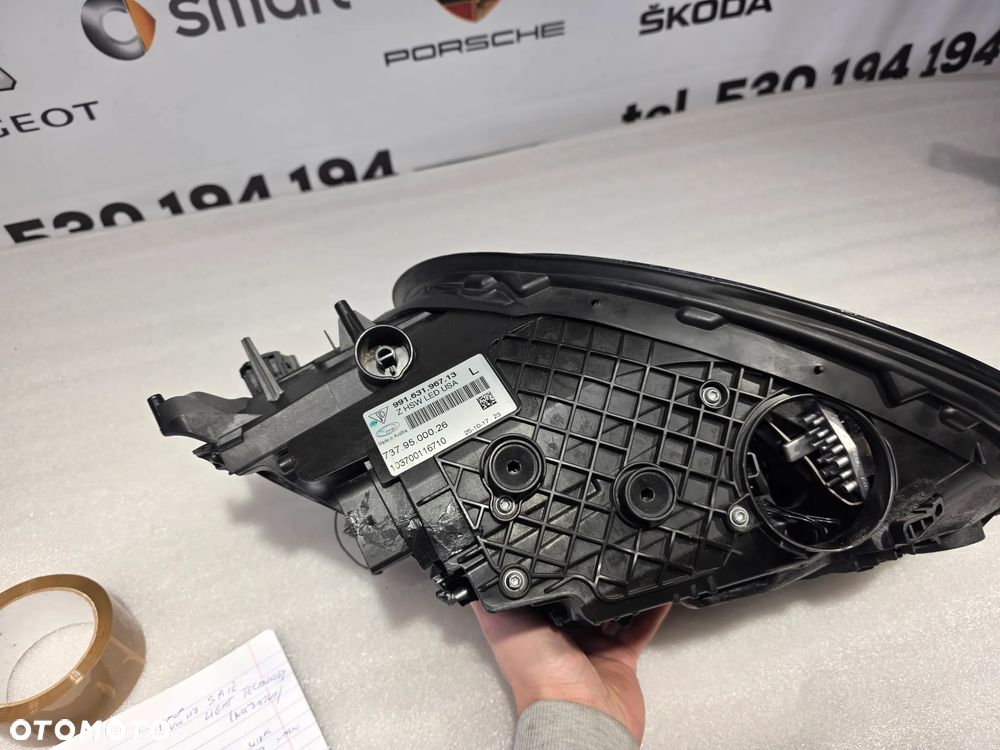 PORSCHE 911 991 GT3 RS LIFT USA 16- LEWY FULL LED LEWA LAMPA PRZEDNIA PRZÓD , NR 99163196713 / 991631967 , NR AUKCJI LPP213 - 16