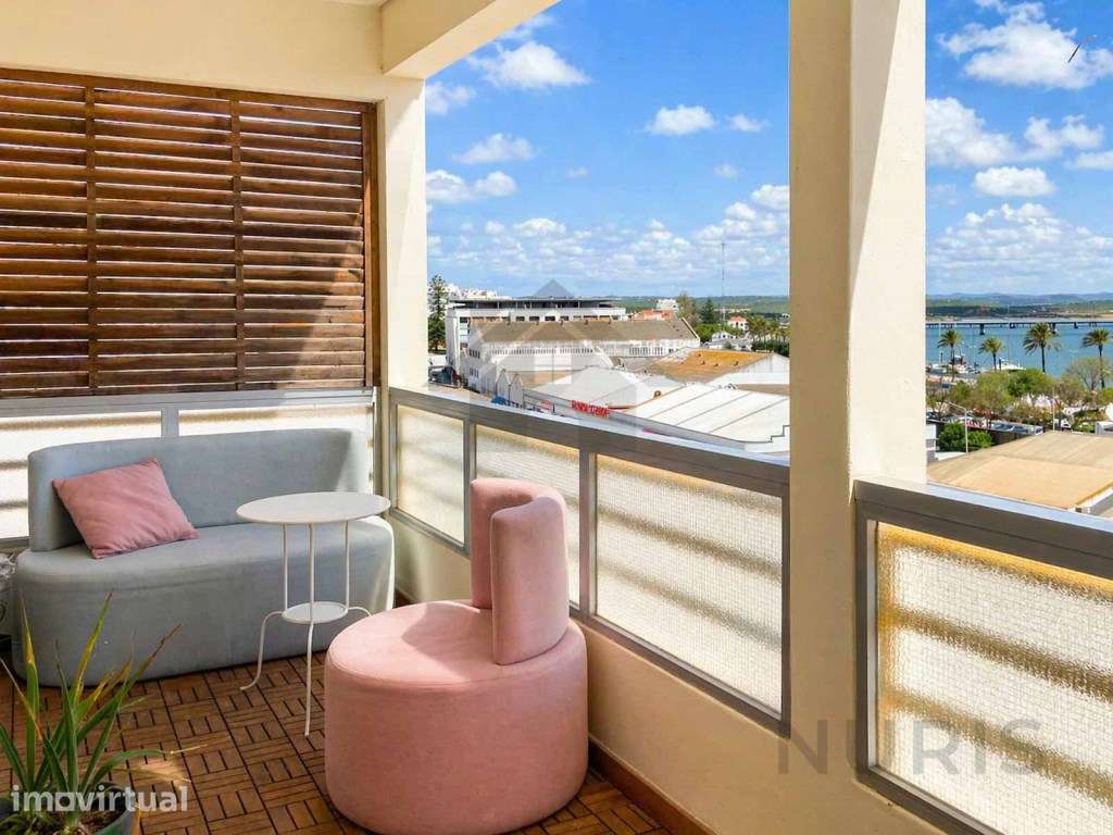 Apartamento T2 com Vista Rio para venda em Portimão - Grande imagem: 2/28