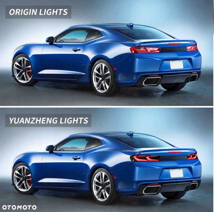 Lampy tyl ne kpl Full Led Neon Diody Tuning Chevrolet Camaro VI 6 2015-2018 - 7