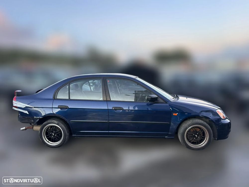 Honda Civic VII Sedan (ES, ET) 1.4 Gasolina 90 cv  66 kW 2000 - 2005 D14Z5 para peças - 1