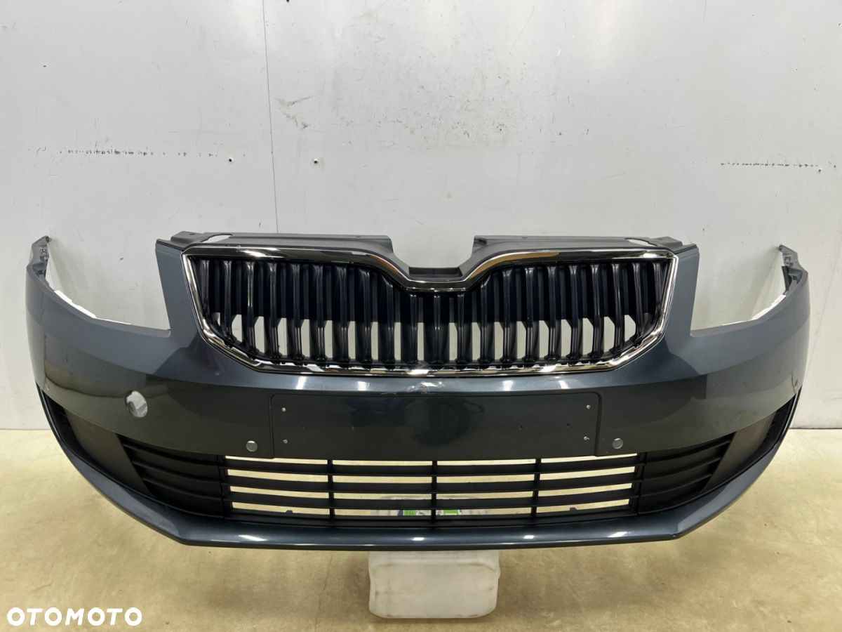 Zderzak przedni Skoda Octavia 3 III 12-16r. Przedlift przód 4XPDC 5E0807221 - 1