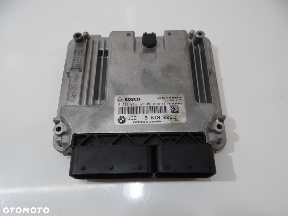 KOMPUTER STEROWNIK SILNIKA BMW X1 E84 LIFT N47 2.0D 8519009 - 1