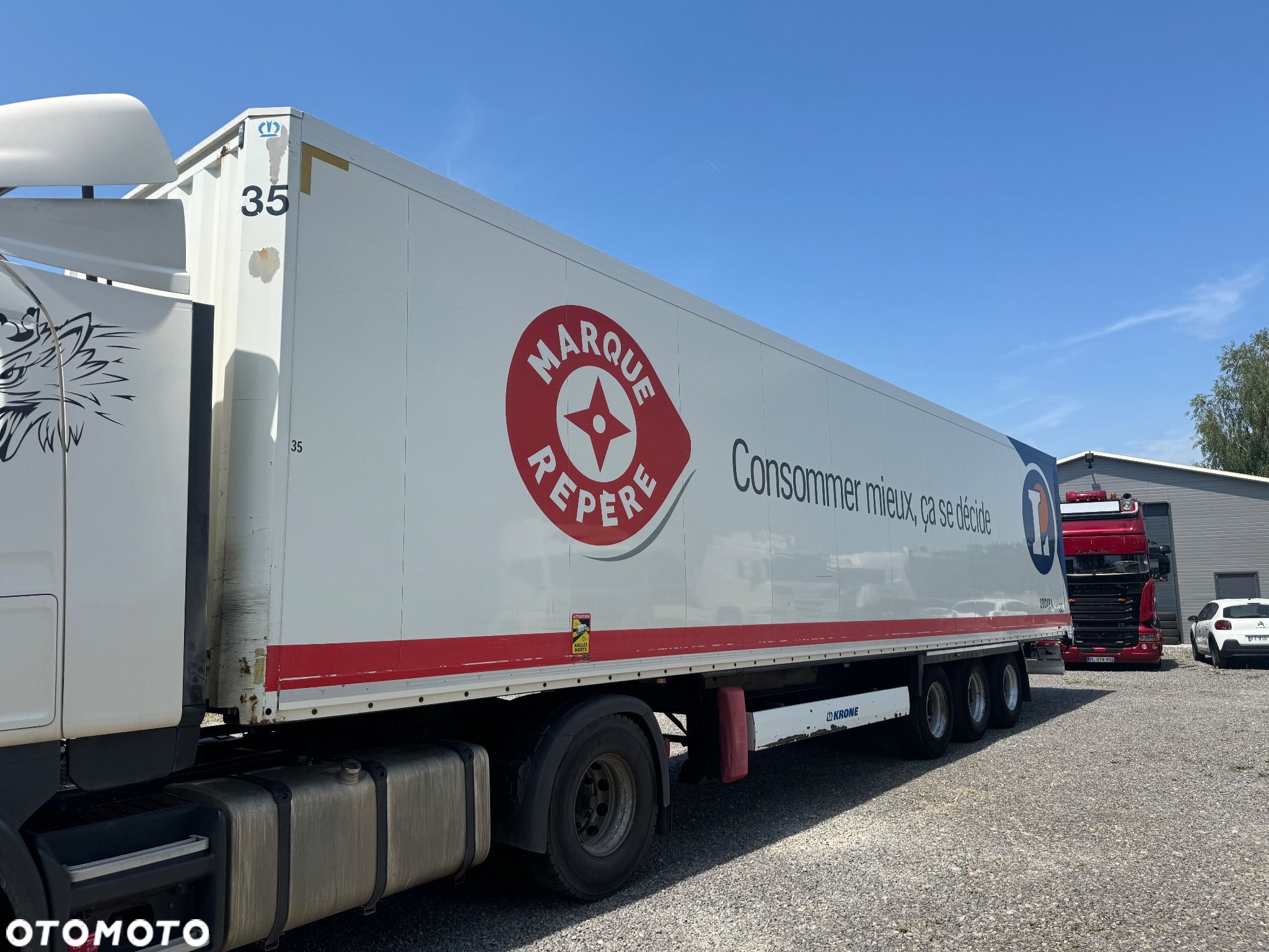Krone Furgon / Kontener !! Doppelstock !! Import France - 1