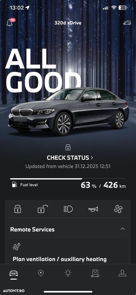BMW Seria 3 320d xDrive AT Luxury Line - 10