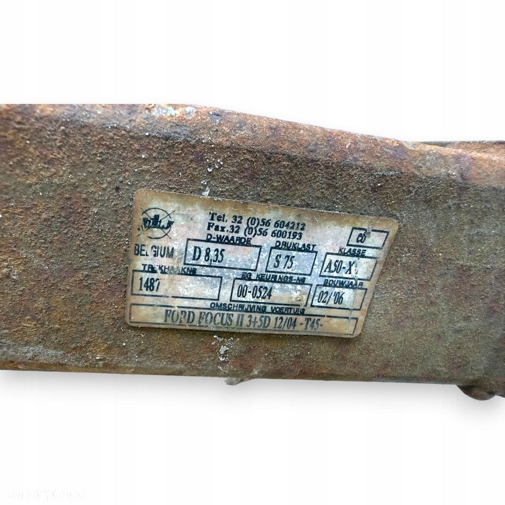 HAK HOLOWNICZY Ford Focus II MK2 HATCHBACK HTB 3D 5D 3 5 DRZWI GDW 1487 - 4