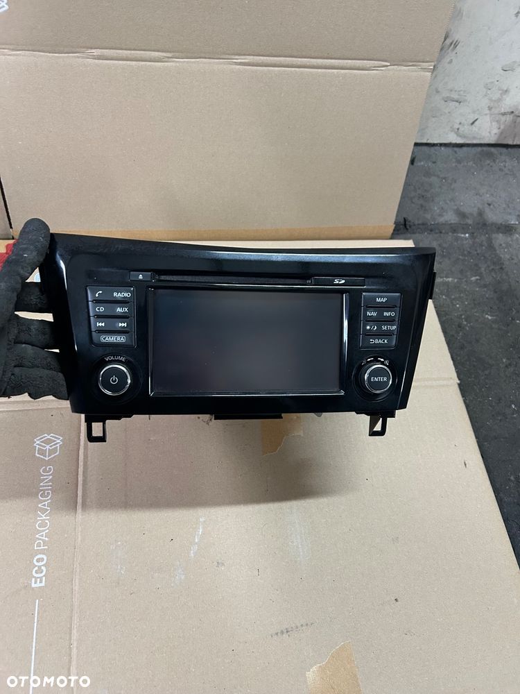 Nissan X-trail T32 radio nawigacja 259154ET0A wyświetlacz - 1