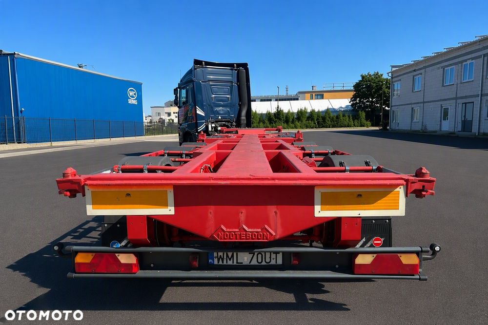 Nooteboom D-Tec Podkontenerówka 5/3 osiowa 3+2 - 7