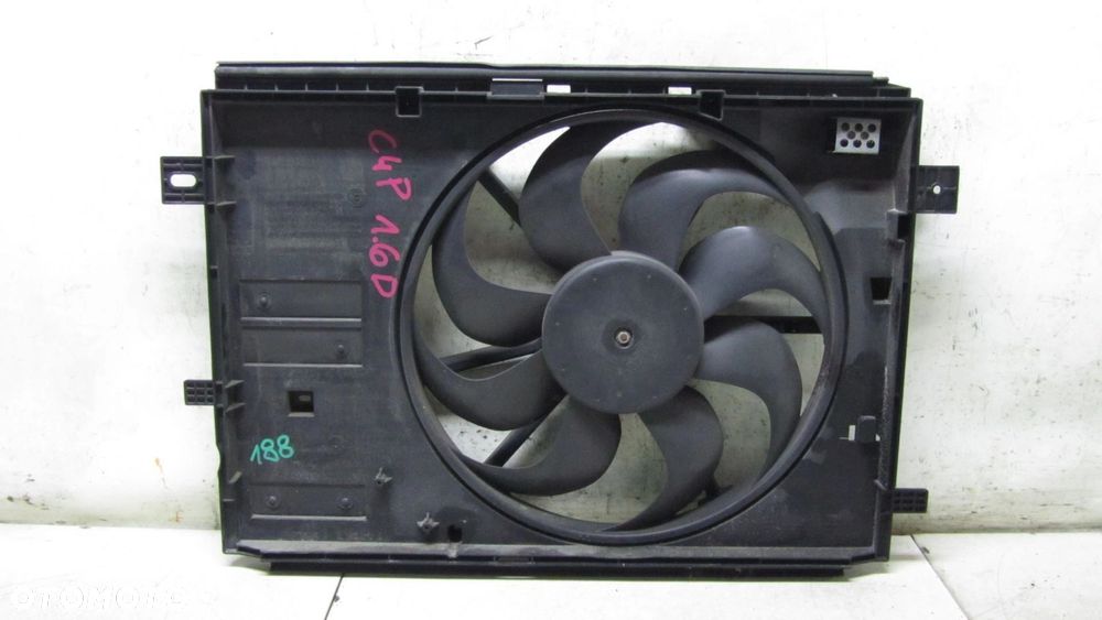 CITROEN C4 II PICASSO 1.6 WENTYLATOR CHŁODNICY 13-17 - 5