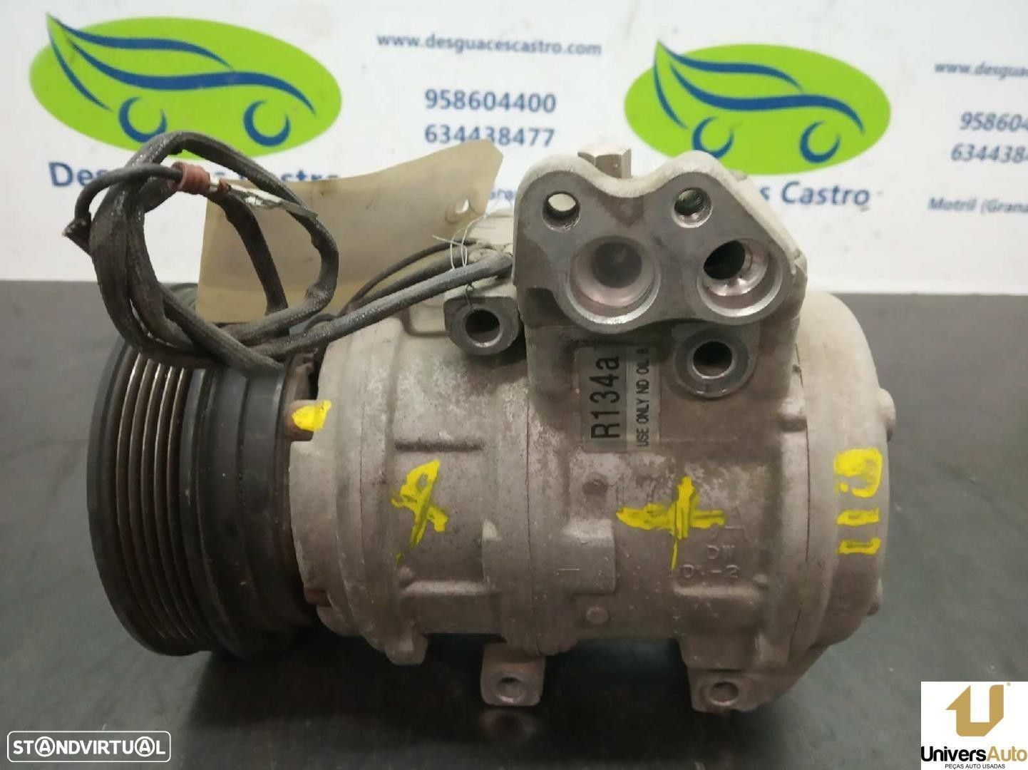 COMPRESSOR AR CONDICIONADO KIA CARENS II LIMUSINA 2002 -1625019100 - 1
