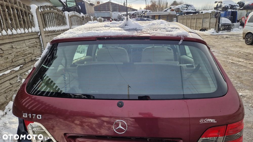 MERCEDES B KLASA W245 SZYBA TYŁ - 1