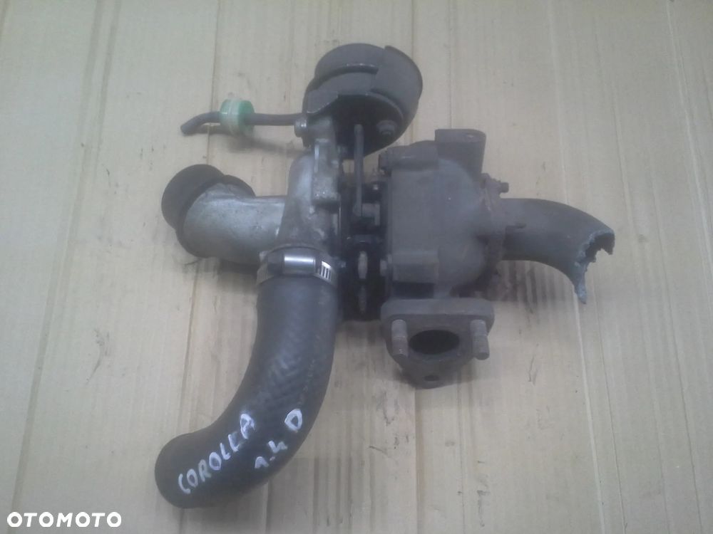 Toyota Corolla E12 Yaris II 1.4 D4D turbosprężarka GT1444V  17201-0N010 - 9