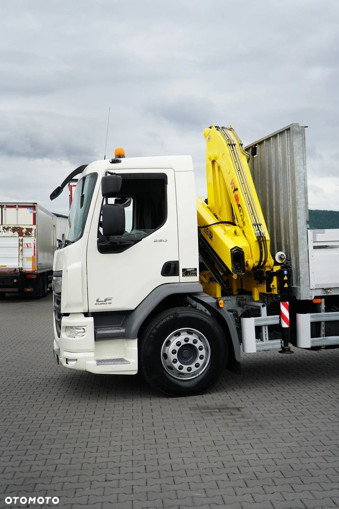 DAF LF / 250 / SKRZYNIOWY + HDS / HYVA HB-150 / PILOT / ROTATOR - 39
