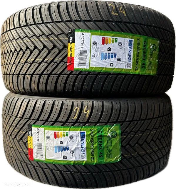 2 x 245/35R19 Atlas Green 3 4S - 1