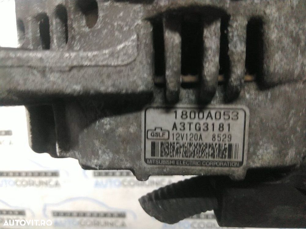 Alternator Mitsubishi Outlander 2.4 B 2005 - 2009 170CP 2360CC 4B12 Euro4 (1270) Benzina ... - 5