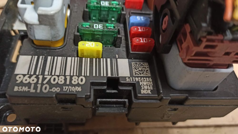 # BSM L10-00 PEUGEOT / CITROEN nr 9661708180 - 4