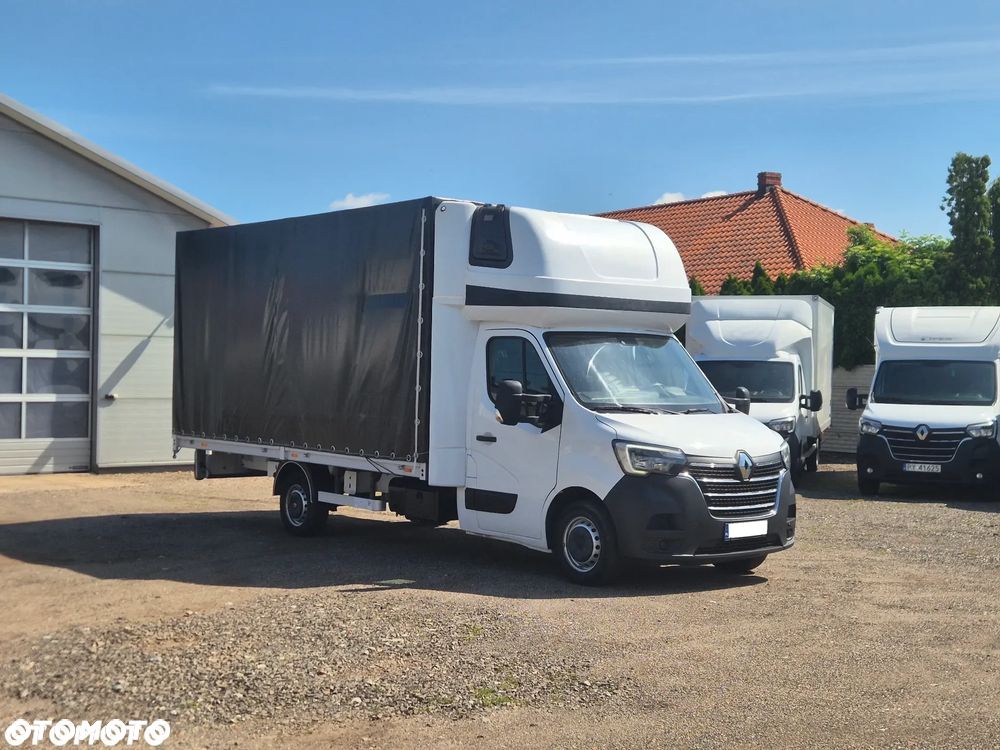 Renault MASTER FIRANA PLANDEKA 12EP 2.3 165KM SERWIS ASO BEZWYPADKOWY ZADBANY 2022 PODUSZKI FV23% REG. WYSOKOŚCI LED - 8