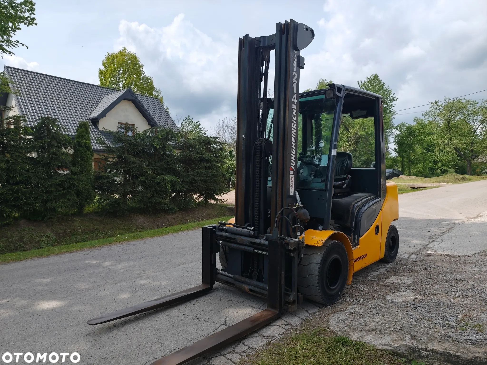 Jungheinrich DFG430S/Diesel/2014Rok/Triplex-6m/Możliwa zamiana/ - 8