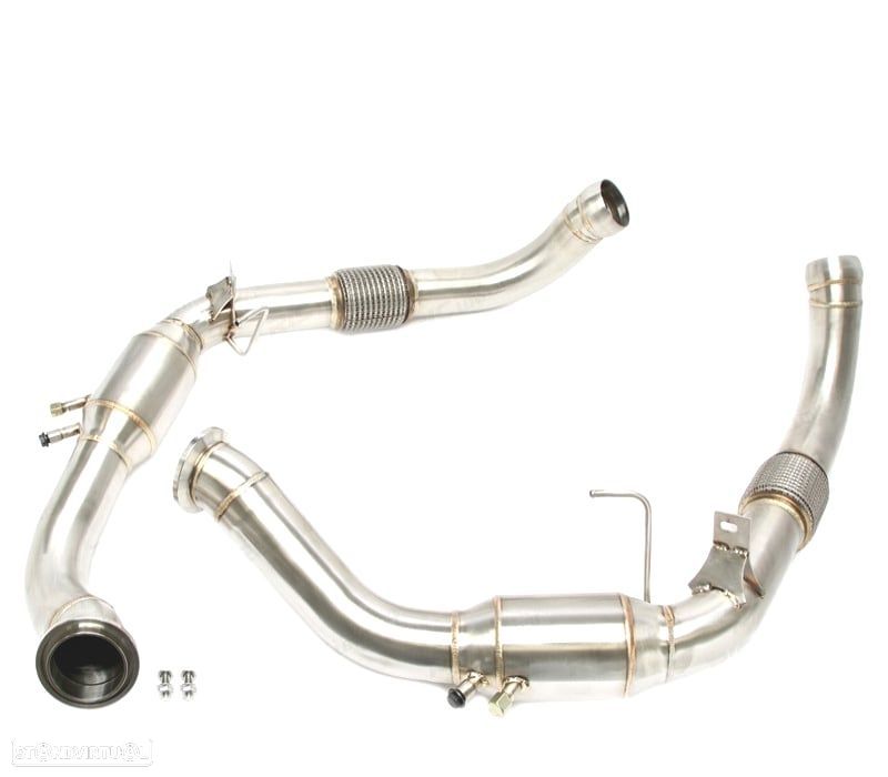 SUPRESSOR DE CATALISADOR PORSCHE PANAMERA 19- AÇO - 1