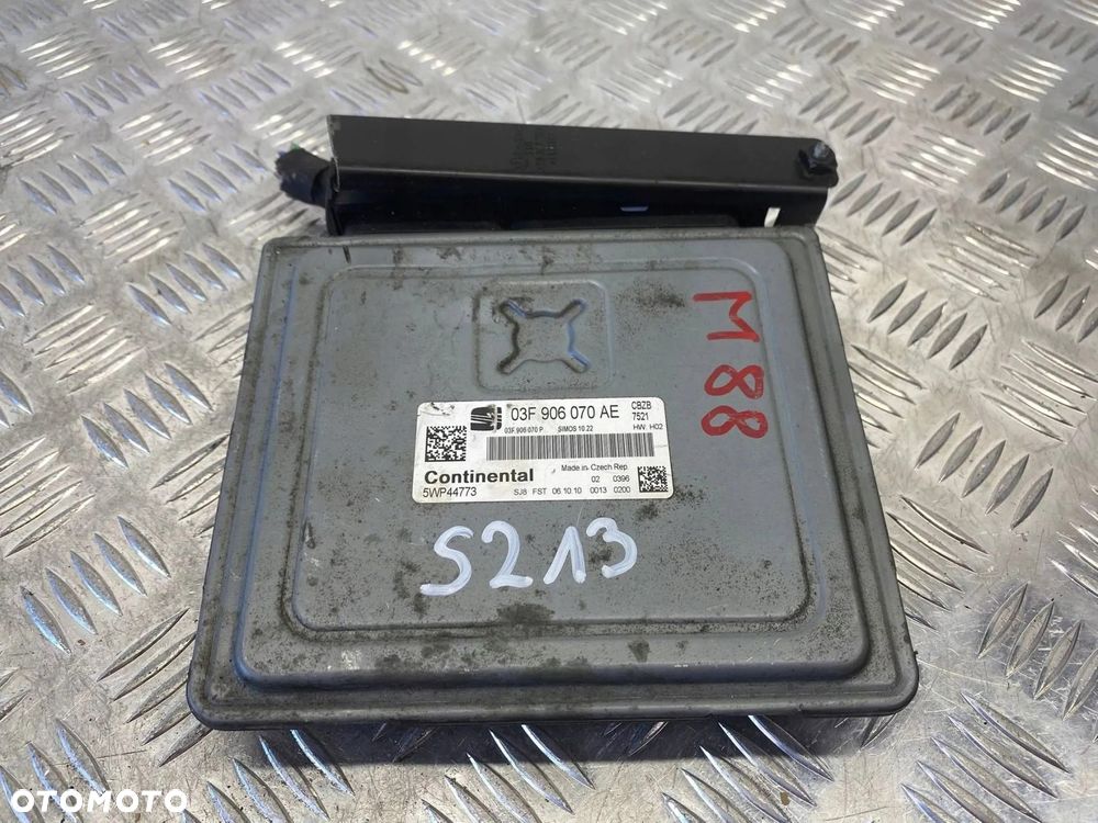 STEROWNIK SILNIKA SEAT IBIZA VW POLO 1.2 TSI 03F906070AE 5WP44773 - 1