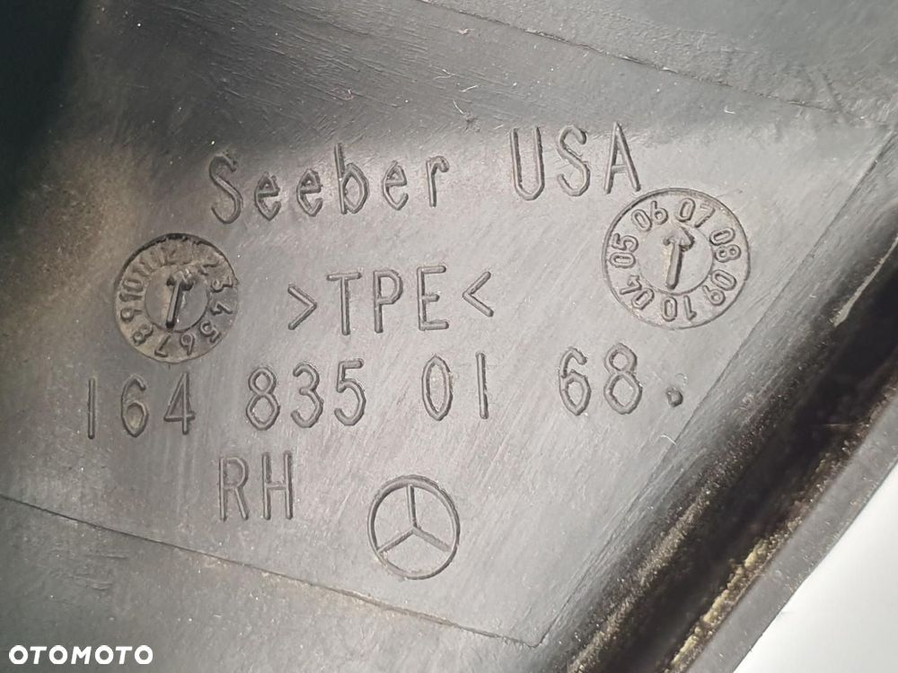 OSŁONA OBUDOWA PODSZYBIA PRAWY PRZÓD MERCEDES ML W164 1648350168 - 4