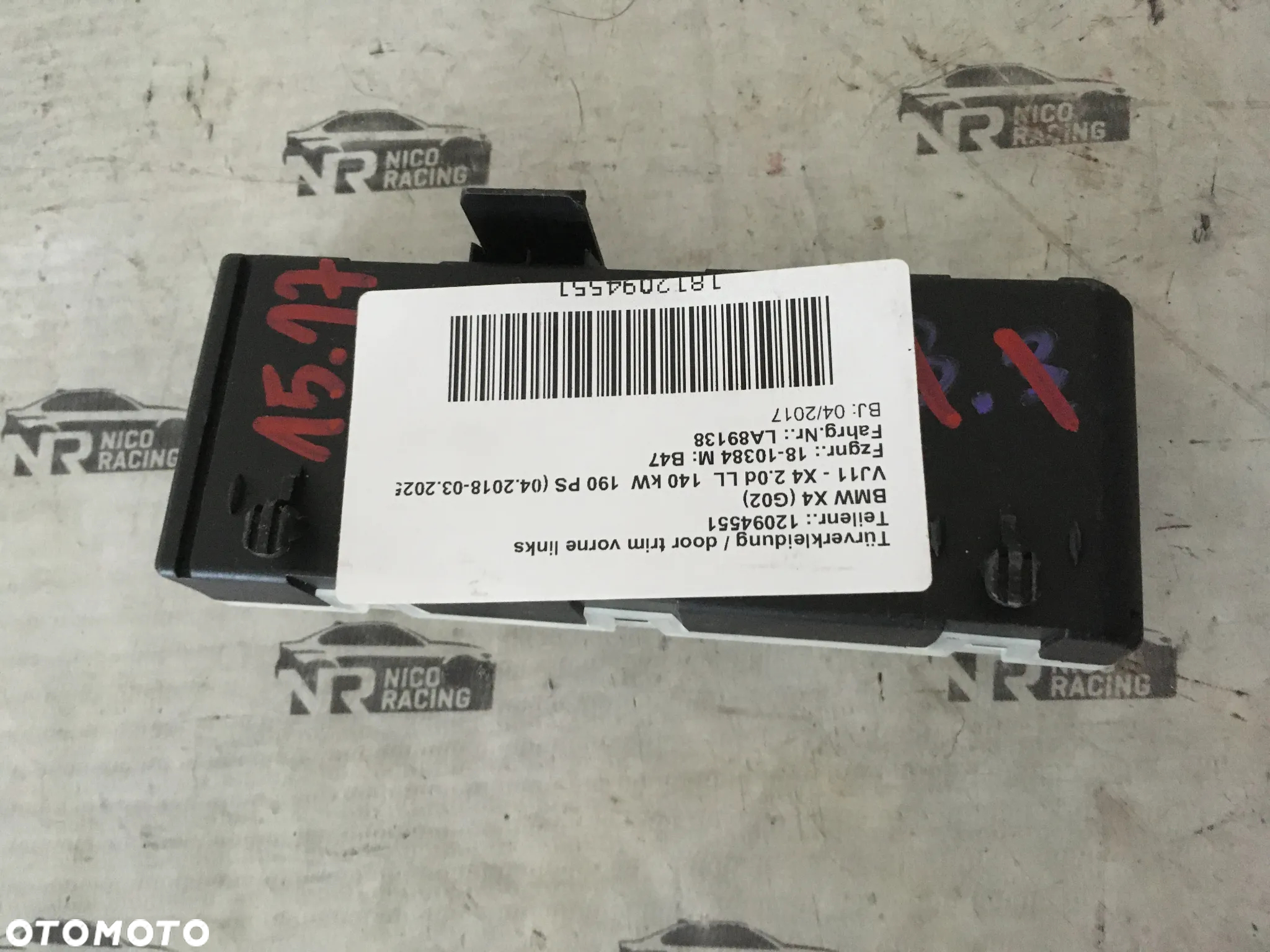 STEROWNIK MODUŁ KLAPY TYŁ BMW F15 F16 F31 F36 F45 8739659 - 2