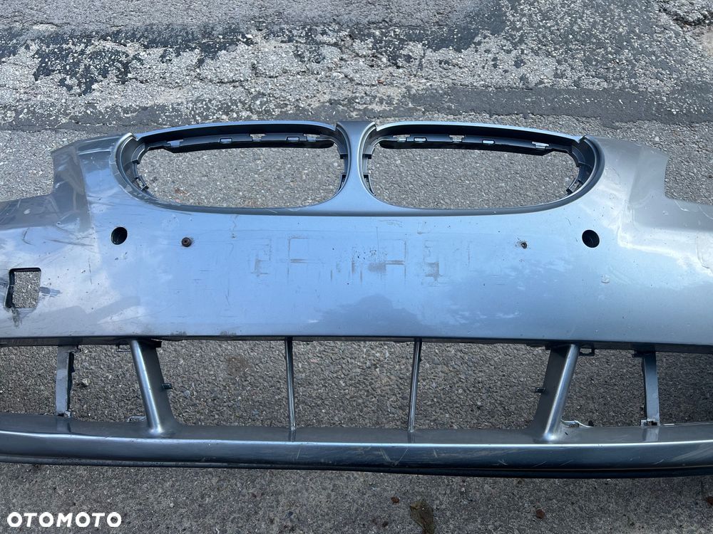 BMW 5 E60 E61 ZDERZAK PRZÓD PRZEDNI 7033694 OTWORY POD SPRYSKI I PDC - 5