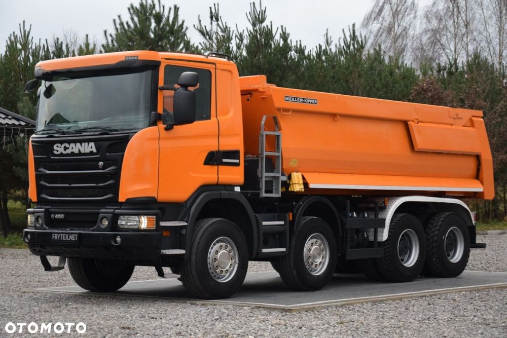 Scania G450 8x4 Meiller Kipper Hydroklapa - 2