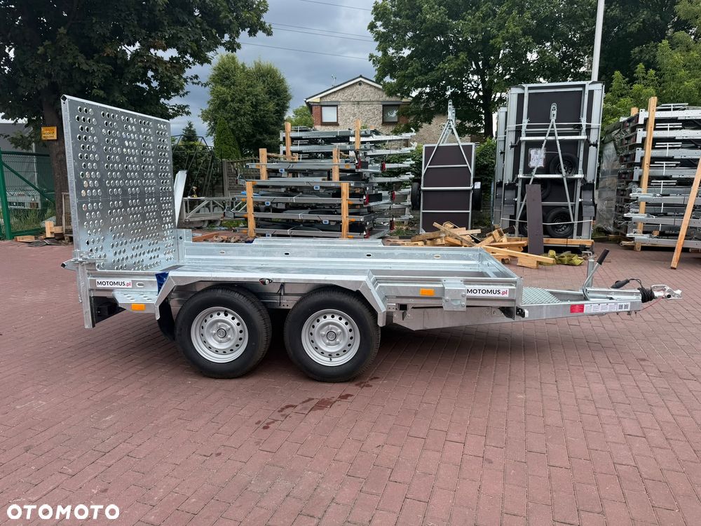 Niewiadów Przyczepa do przewozu sprzętu budowlanego Niewiadów K3027 trap  305x155 cm pod minikoparke walec dostawa pod dom - 4