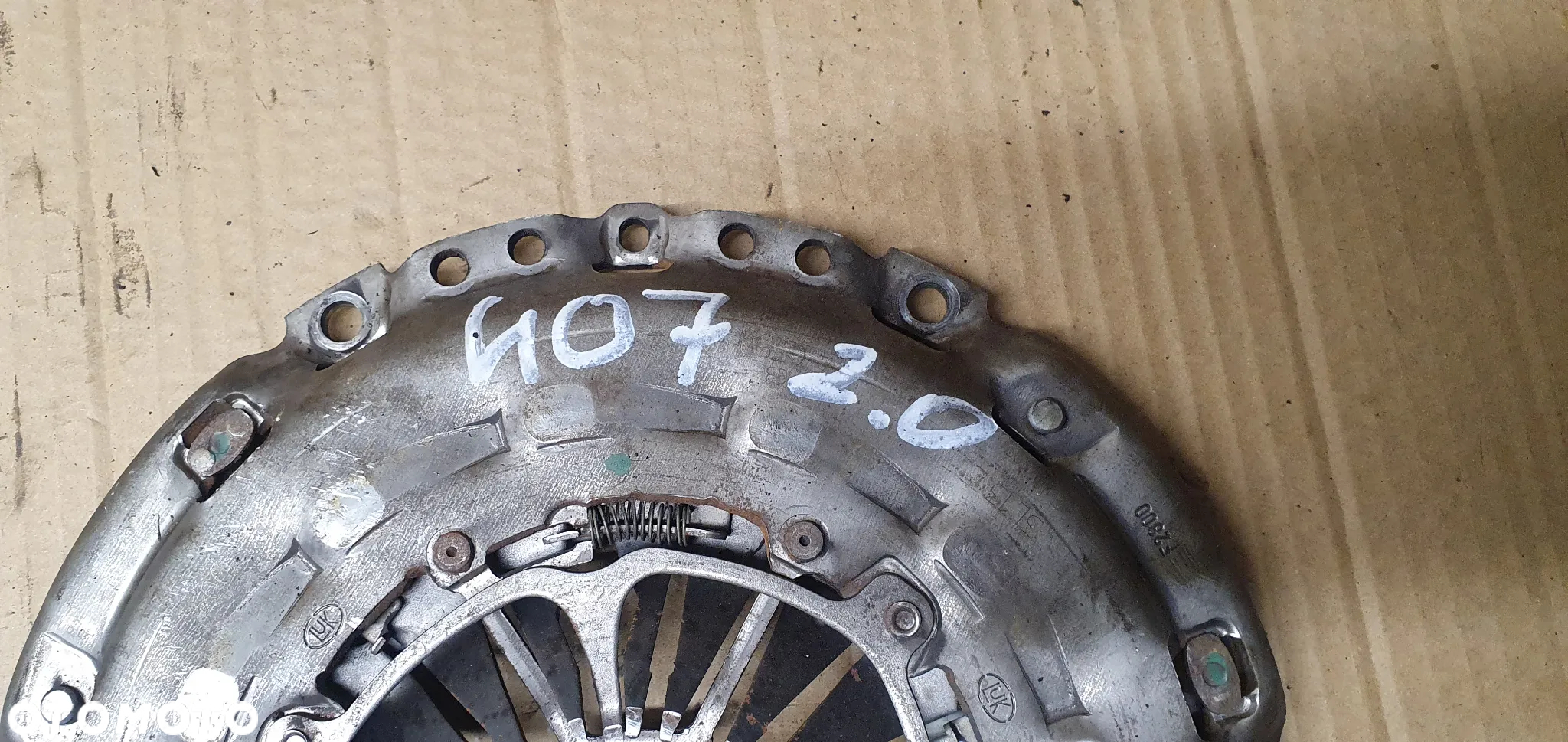 Sprzęgło kompletne koło tarcza docisk Peugeot 407 2.0 HDI 9660900480 - 9