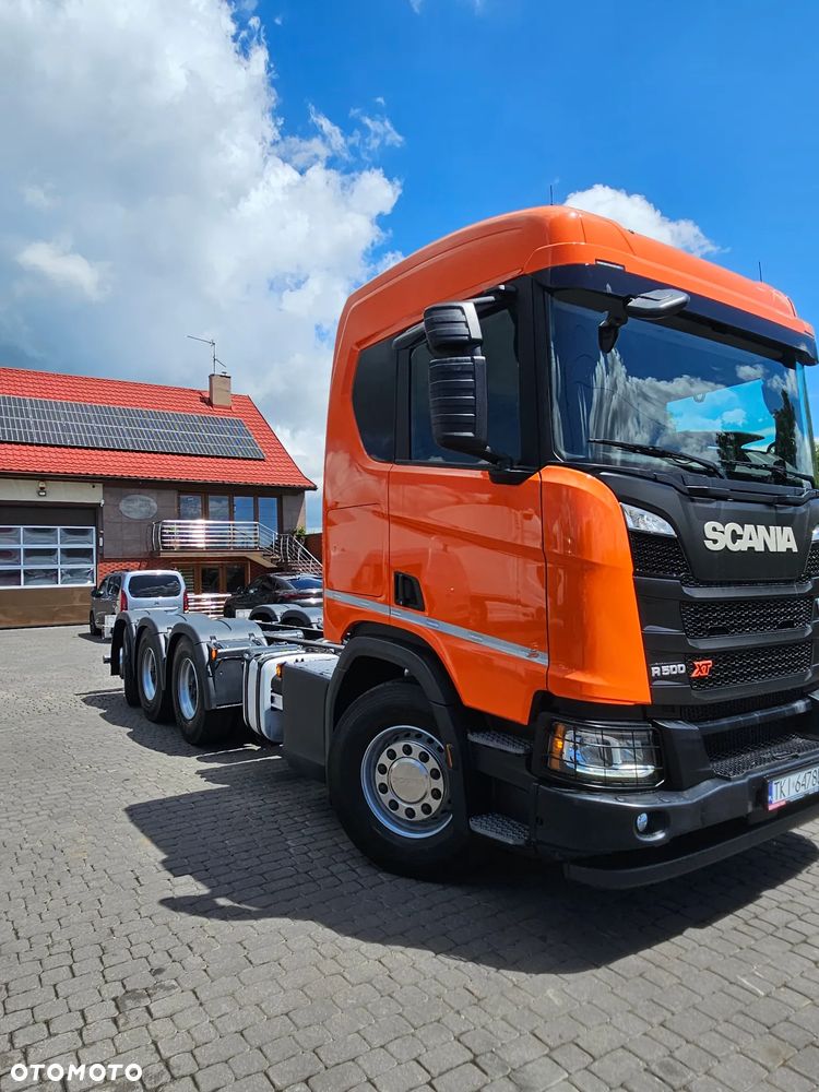 Scania R500 XT 8X4 RAMA DO ZABUDOWY OŚ PODN.I SKRĘTNA! - 19