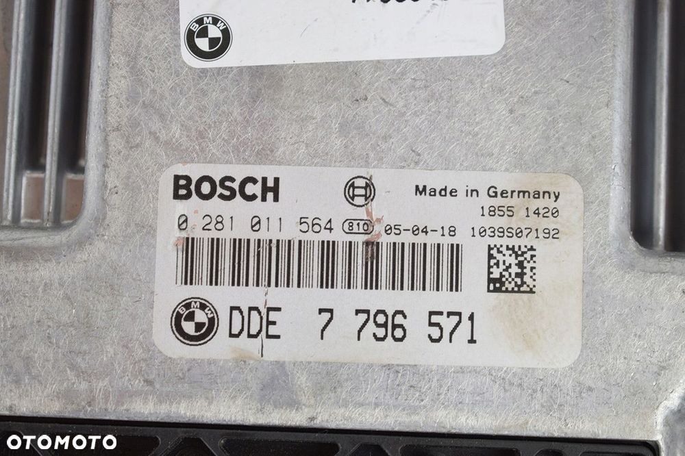 komputer sterownik bmw 7796571 0281011564 - 4