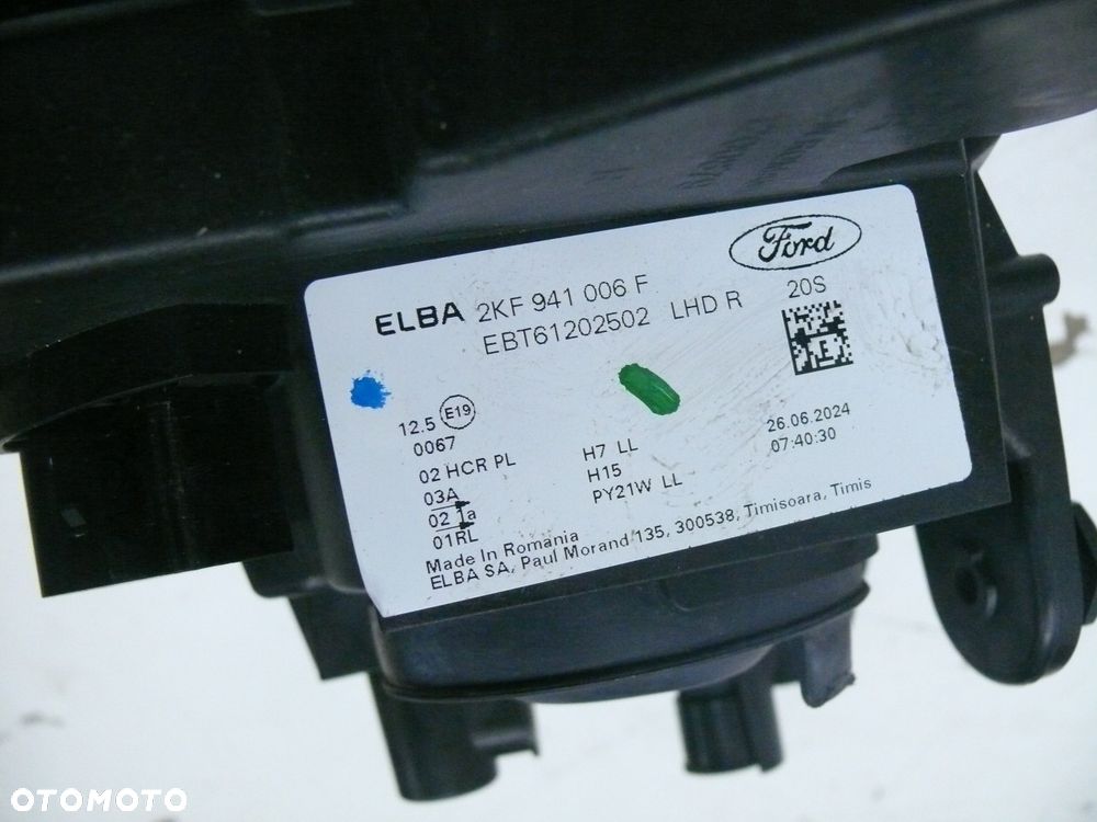 LAMPA PRZEDNIA PRAWA FORD TRANSIT CONNECT TOURNEO MK3 2024 2026 EU - 5