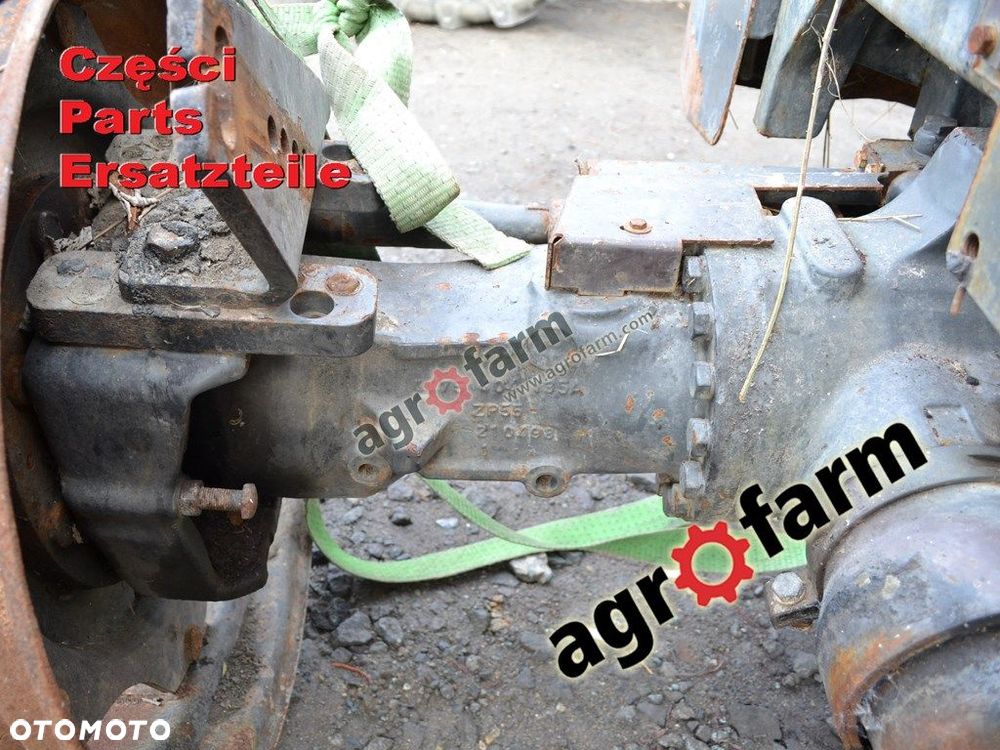 Fendt 308 części, skrzynia biegów, zwolnica - 4