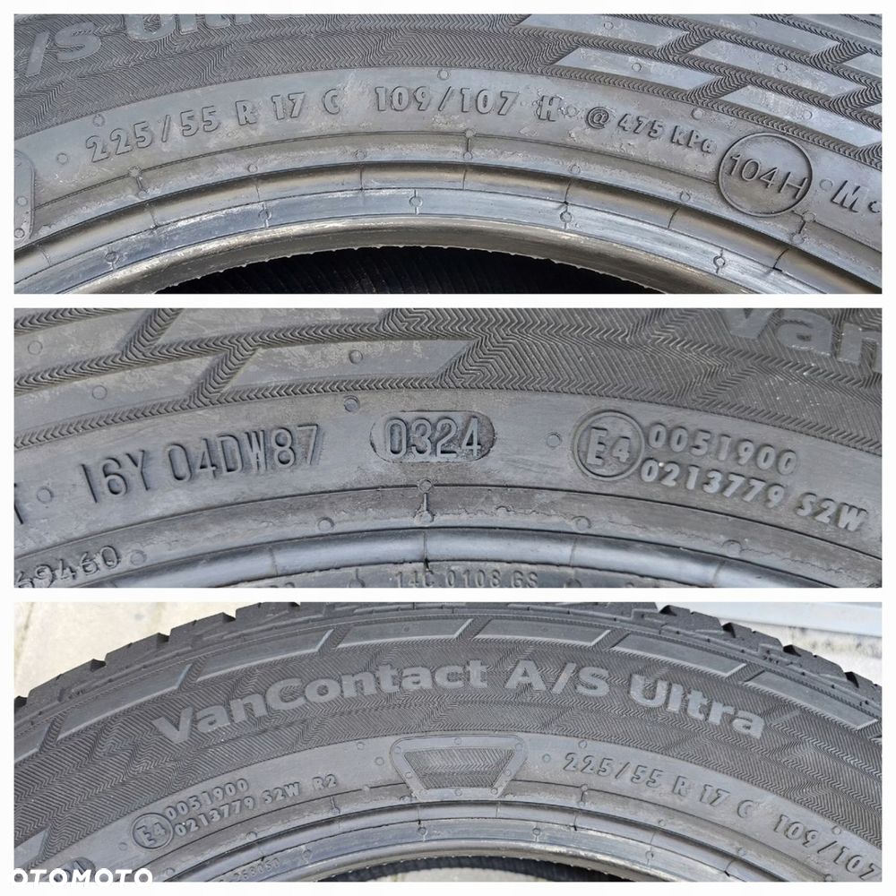Continental VanContact A/S Ultra 225/55R17 109/107 H - 5