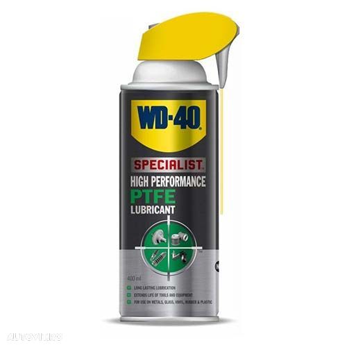 Spray degripant WD-40 Specialist High Performance Ptfe, Lubrifiant Multifunctional, 400ml - 1